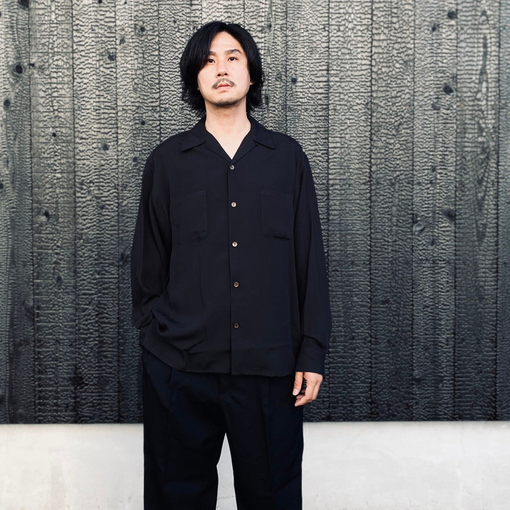 50'S SHIRT L/S ( TYPE-1 ) #CHARCOAL [26FW-WMS-OC03]