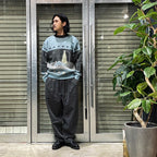 HIGHWAY 圓領毛衣 #藍色 [SC2420-KN05]