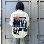 RESERVOIR DOGS | S/S HAWAIIAN SHIRT -TYPE 1- #WHITE [RD-WM-HI01]