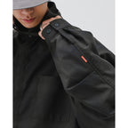 "GSR-01" 雙層寬鬆襯衫（淺色）#午夜 [GOOPI-24AW-SEP-01]