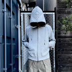 SOLID HOODIE弍#希瑟灰[24SS-SWPK01]