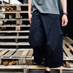 Wrapped Work Short(AGED TWILL) #BLACK [M-P3-DW3]