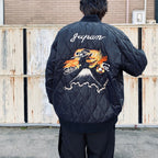 REVERSIBLE 「SKAJAN」 DOWN JACKET #BK×BK [TAION-JK04JS-N1]