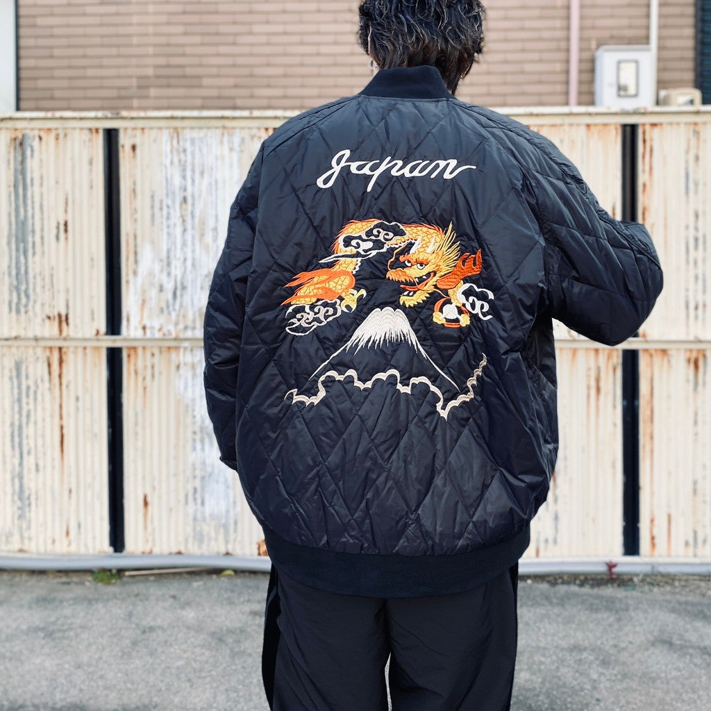 REVERSIBLE 「SKAJAN」 DOWN JACKET #BK×BK [TAION-JK04JS-N1]