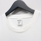 TIM LEHI | WASHED HEAVY WEIGHT CREW NECK T-SHIRT #WHITE [26SS-WMT-WT01]