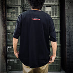 TERRIFIER | WASHED HEAVY WEIGHT CREW NECK T-SHIRT ( TYPE-3 ) #BLACK [TERRIFIER-WM-WT03]