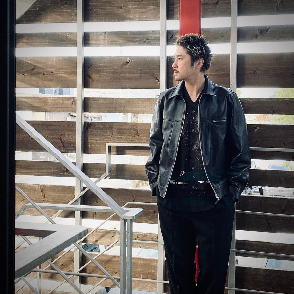 THE DARK KNIGHT TRILOGY | S/S HAWAIIAN SHIRT ( TYPE-3 ) #ONE [TDKT-WM-HI03]