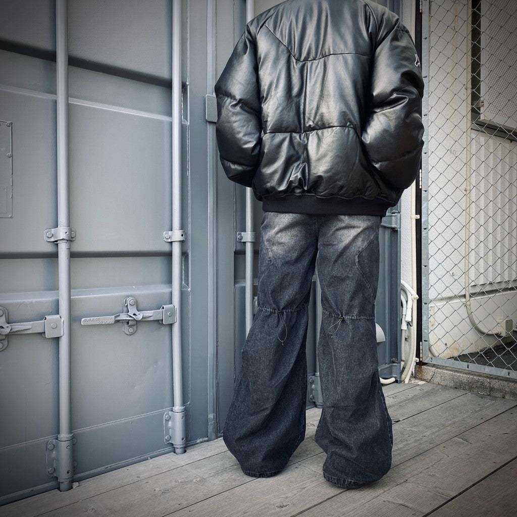 CPG | RHOMBUS DENIM PANTS #BLACK [25SS-CPG-03 / FS1741]