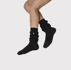 WHIMSY | Logo Socks(LOOSE FIT) #PURE BLACK [M-P1-XW1]