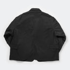 TECH LOOSE 2B JACKET &amp; TECH EASY TROUSERS TWILL #BLACK [BJ-56025 / BP-34025]