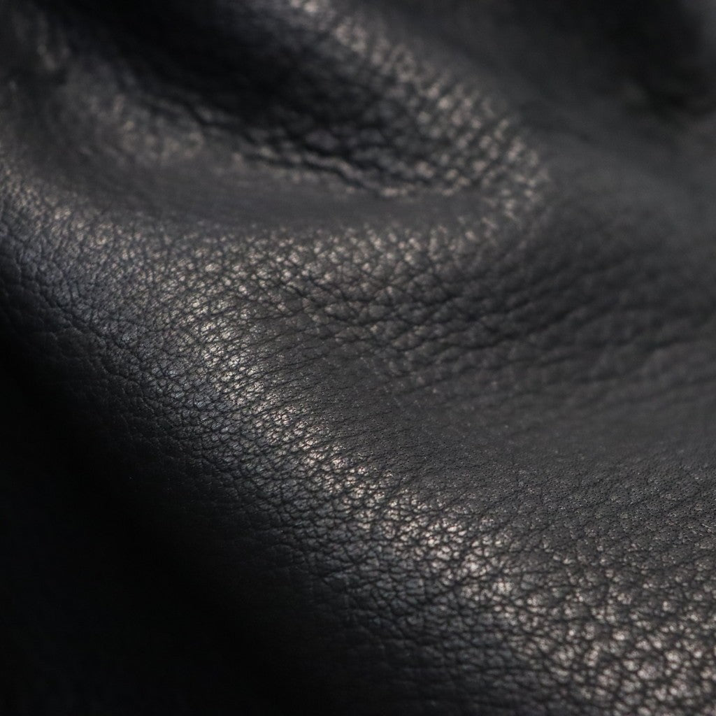 Early Morning | DEERSKIN MESSENGER BAG #BLACK [EM2325401]