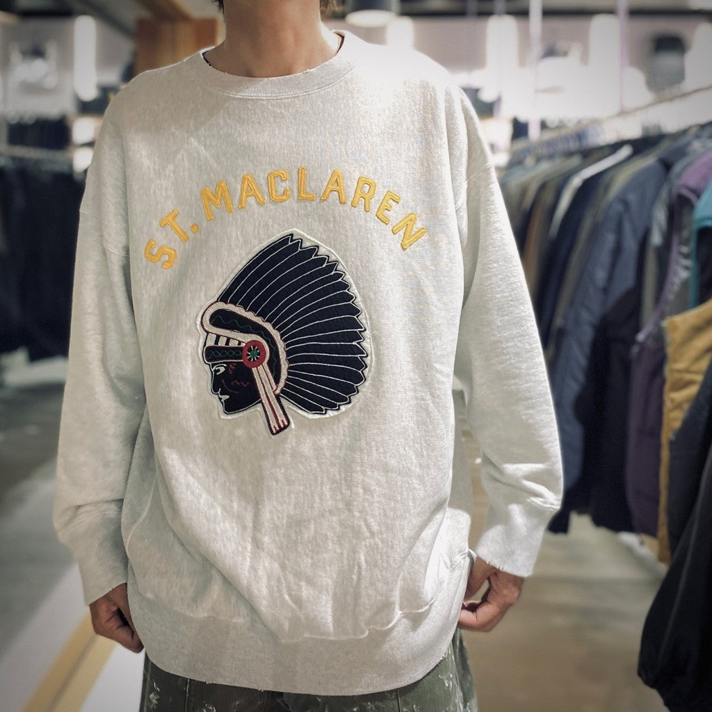 聖麥克拉倫大學衛衣 AGED #AGED OATMEAL [BW252-MUS]