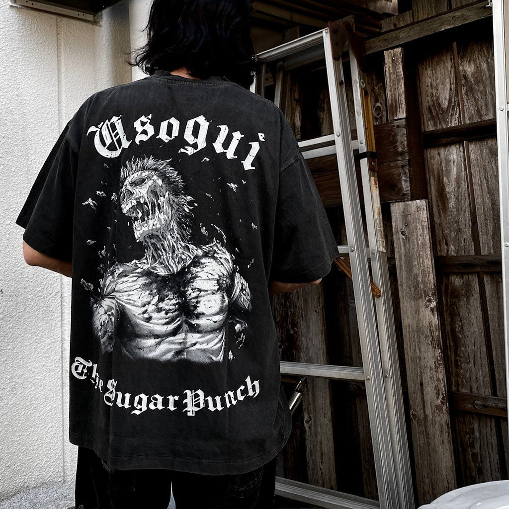 Usogui | 短袖T卹 #黑色 [TUGM24SM007]