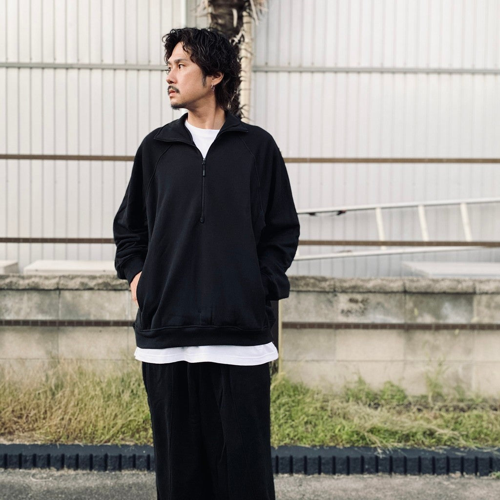 1/2 COTTON JERSEY type 2 #Carbon [25f_NEX24-S02]