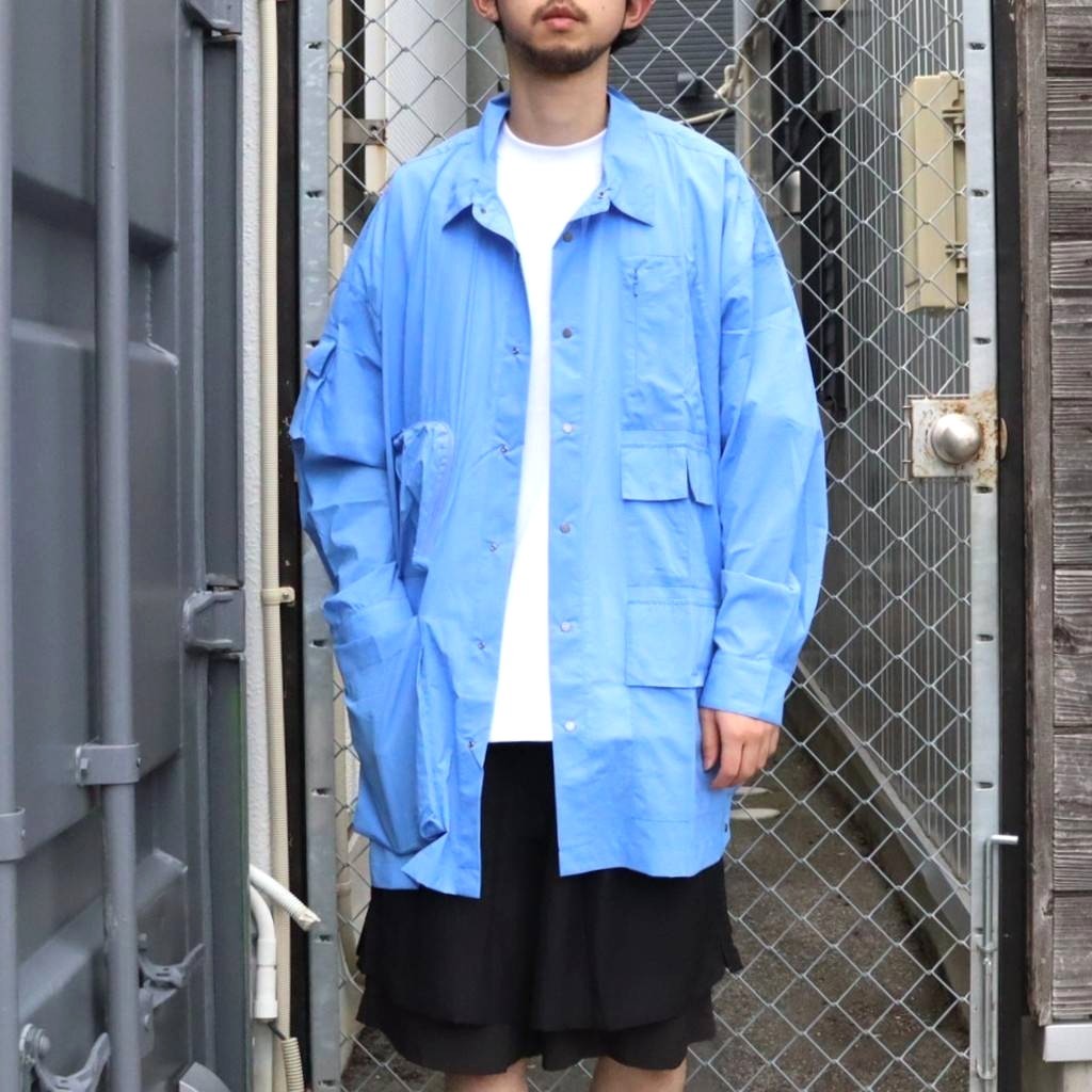 PERTEX UTILITY LONGLINE SHIRT #BLUE [FPA02261U0004]