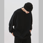 "X_Model-03" Just A Normal L/S Tee #BLACK [GOOPI-24AW-NOV-01]