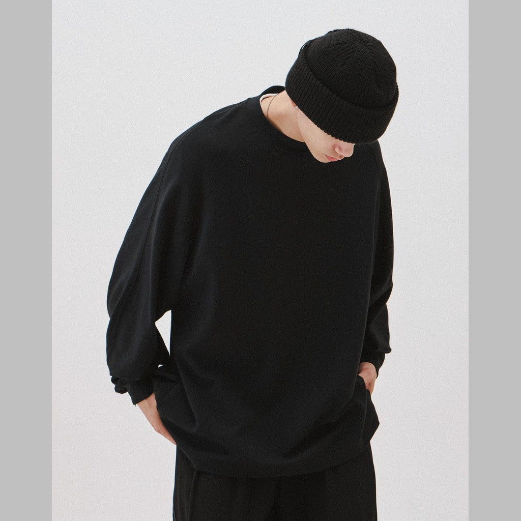 「X_Model-03」 Just A Normal L/S Tee #BLACK [GOOPI-24AW-NOV-01]