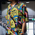 HAWAIIAN SHIRT S/S -TYPE 5- #BLACK [24SS-WMS-HI05]