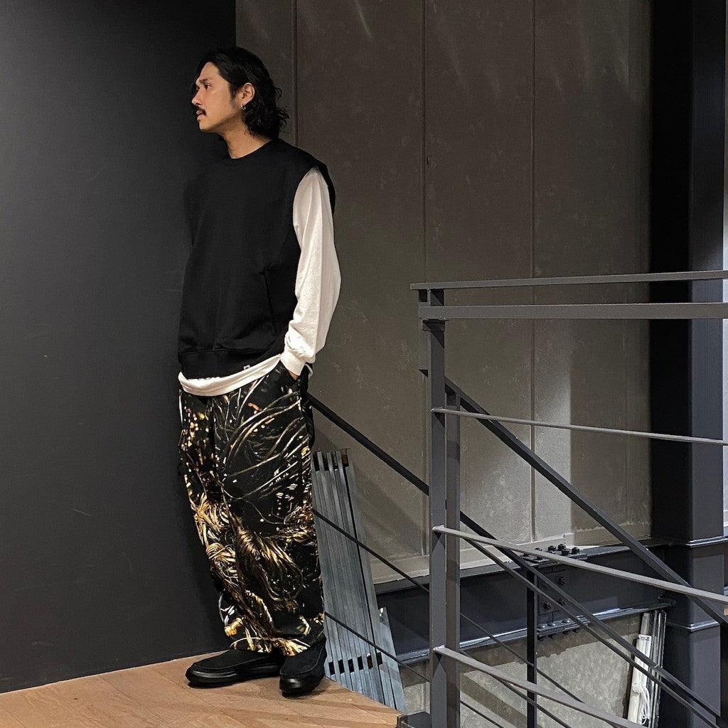 3 LAYER BALLOON PANTS #WIRE CAMO [FW24-B02]