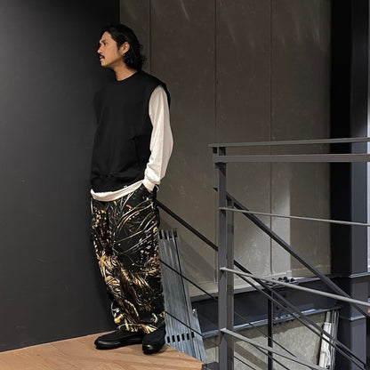 3 LAYER BALLOON PANTS #WIRE CAMO [FW24-B02]