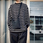 購物單肩包（小號）#黑色 [BCL-89]