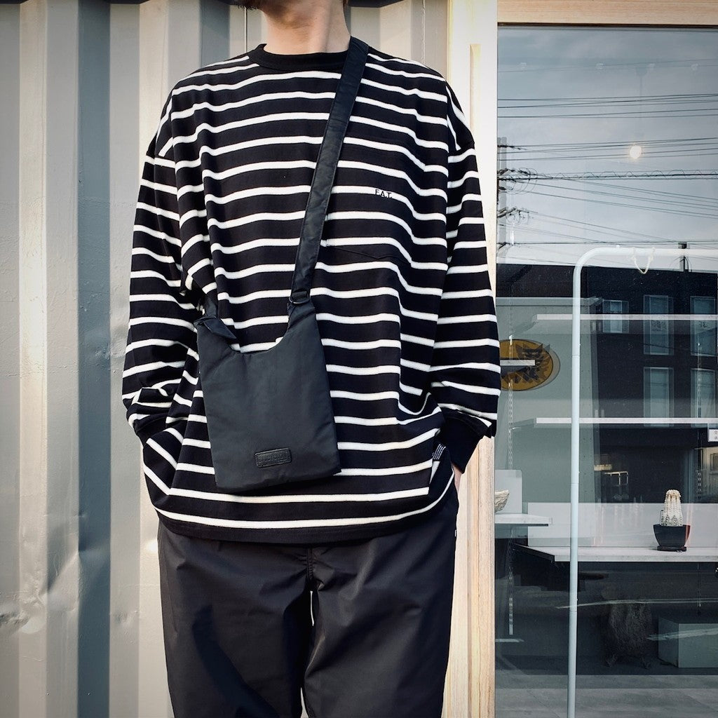 購物單肩包（小號）#黑色 [BCL-89]