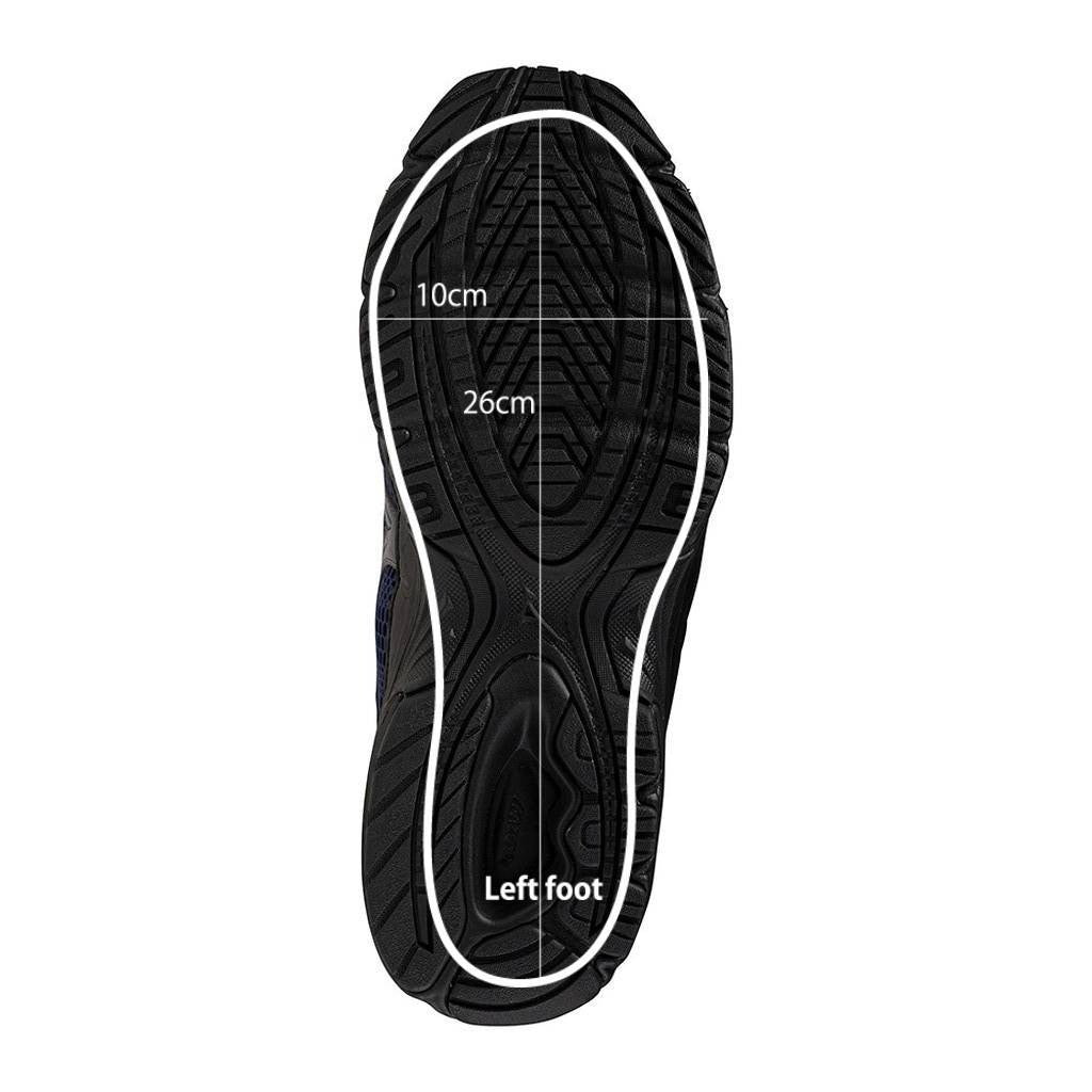 MIZUNO FORTIS LS #BLACK / BLUE [D1GA261C]