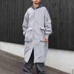 GARMENT DYE DOWN MA-1 LONG COAT 2.0 #GRAY [FST09262U0002]