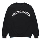 TIM LEHI | CREW NECK SWEAT SHIRT (TYPE-2) #BLACK [24FW-WMC-SS19]