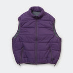 TECH REVERSIBLE CLIMBERS PUFF VEST #PURPLE×CHA [BW-23025W]