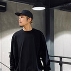 TECH TRAVEL 6PANEL CAP #BLACK [BC-51025]