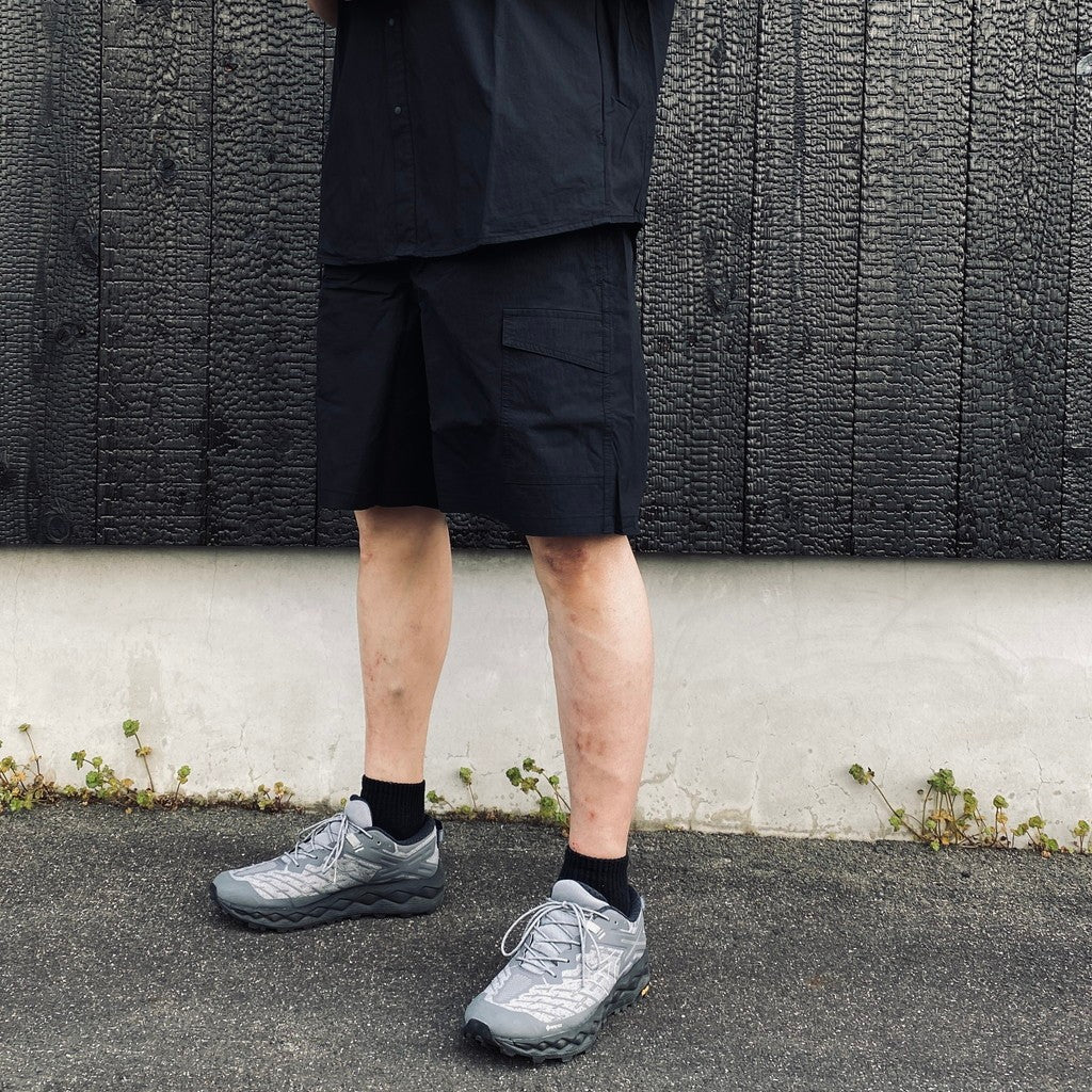 ZIP POCKET EASY SHORTS CN #BLACK [HOD26-01-PT007]