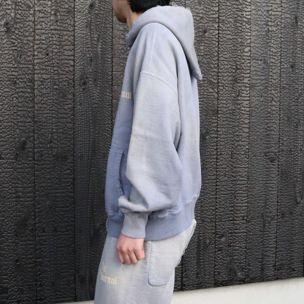 THE DITC JOURNAL ZIP HOODIE AGED #EGGPLANT [BW261-DJZH]