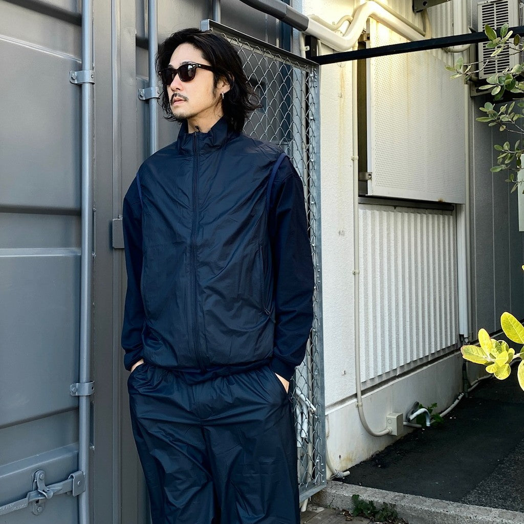 TECH REVERSIBLE WIND SHIELD VEST #NAVY [BJ-23024]
