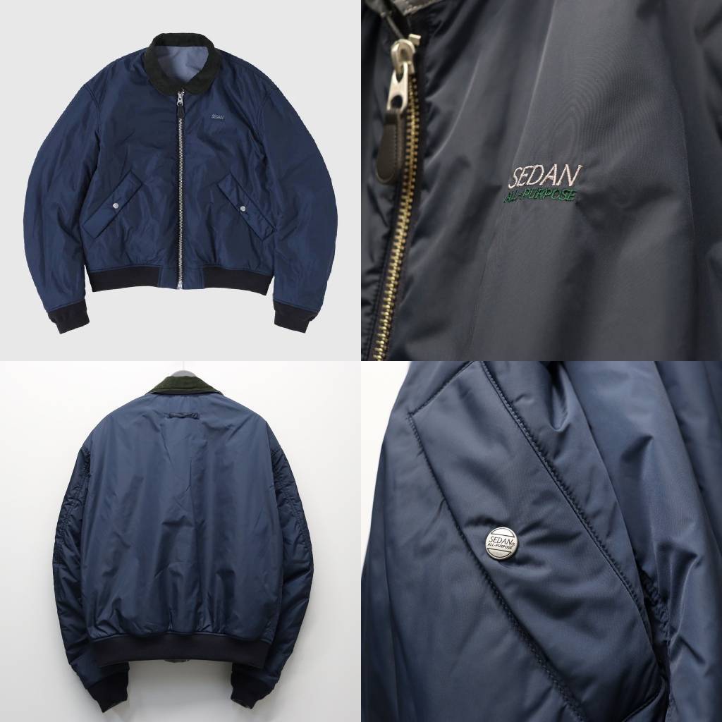 Reversible Flight Jacket #Grey [SD25F-JK05]