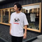 TERRIFIER | 水洗重磅圓領T卹（第3種）#白色 [TERRIFIER-WM-WT03]