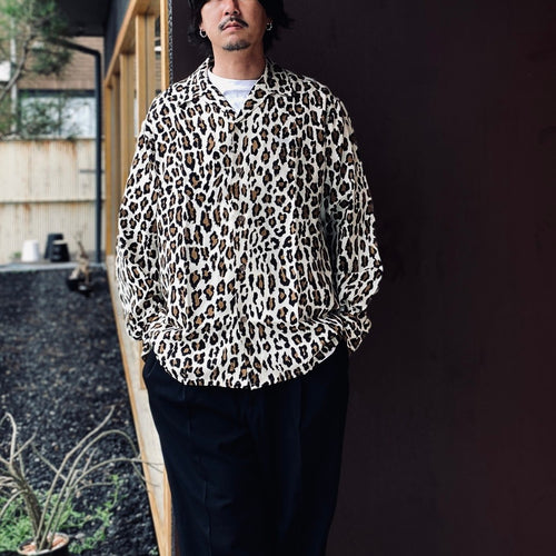 HAWAIIAN SHIRT L/S ( TYPE-3 ) #IVORY [26FW-WMS-HI03]