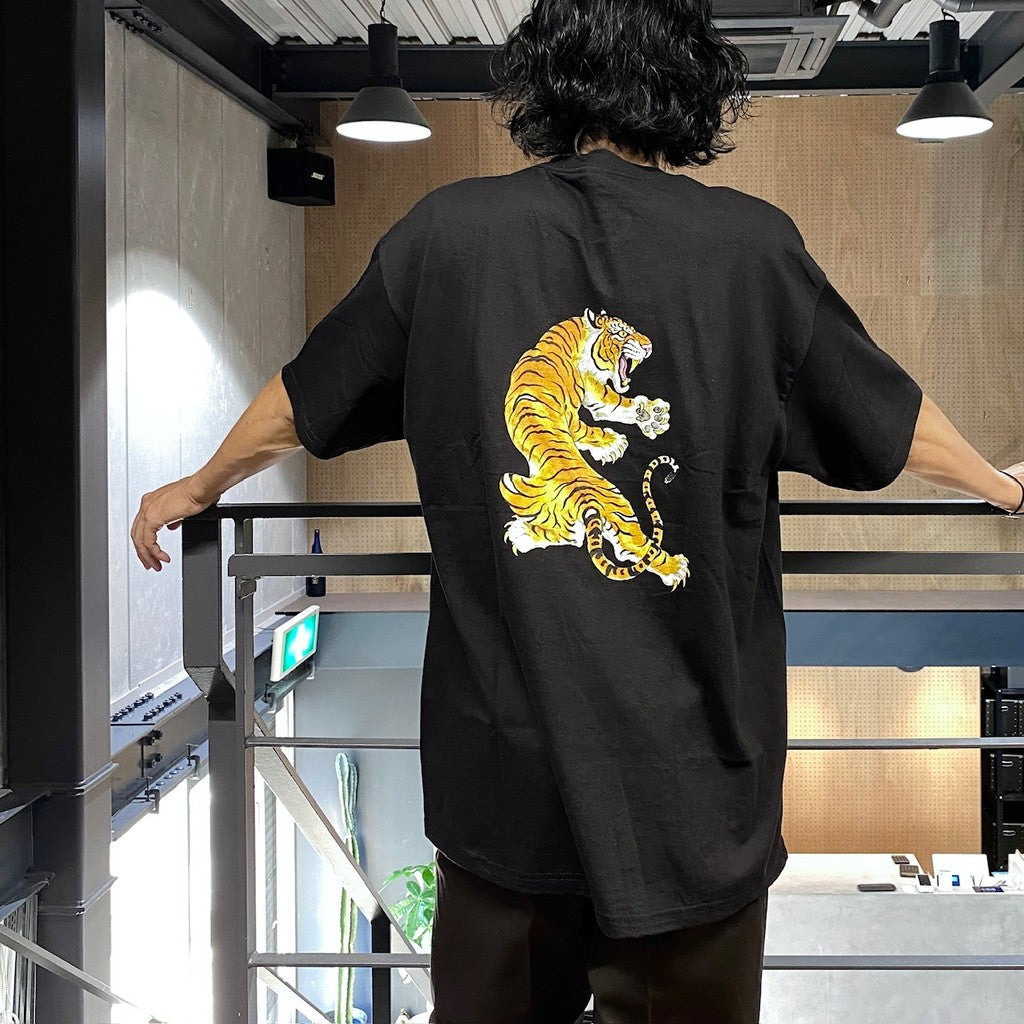 TIM LEHI | CREW NECK T-SHIRT (TYPE-2) #BLACK [24FW-WMT-TEE07]