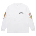 TIM LEHI | WASHED HEAVY WEIGHT CREW NECK LONG SLEEVE T-SHIRT ( TYPE-2 ) #WHITE [25FW-WMT-LT02]
