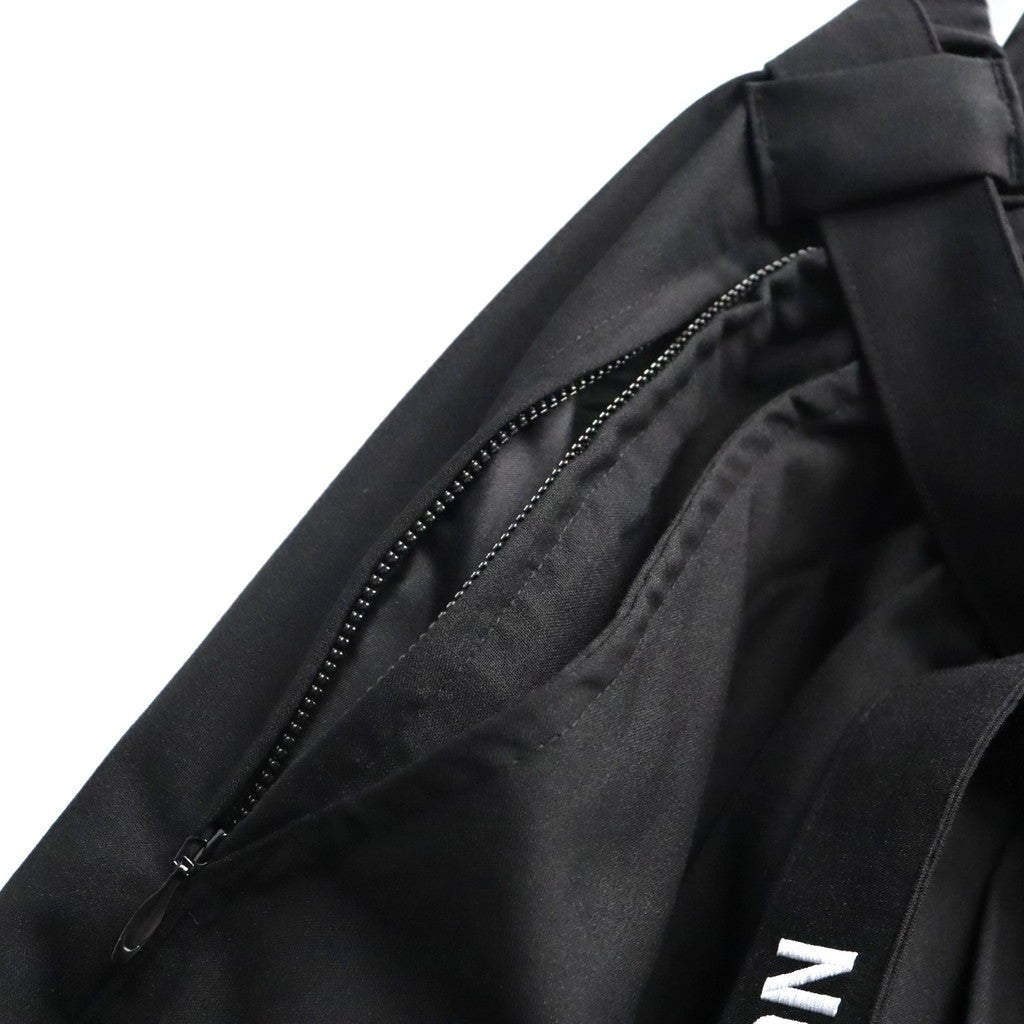 TRO BAGGY SLACKS #Black [SU26-B09]