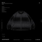 「8SE-01K」 MEGA-type Plaid Knit Sweater #SHADOW [GOOPI-24AW-NOV-03]