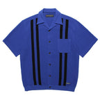 KNIT SHIRT ( TYPE-1 ) #BLUE [26SS-WMK-KN01]