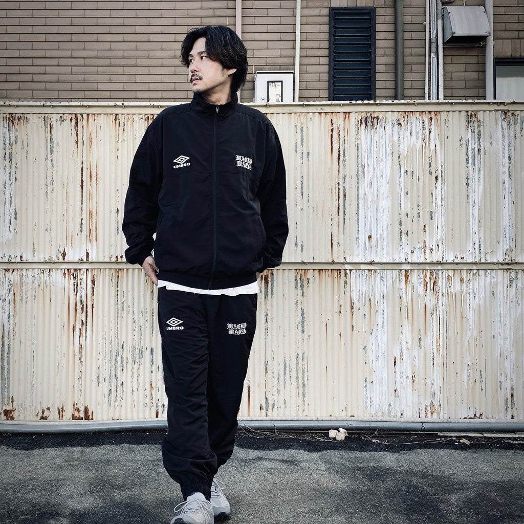 UMBRO | TRACK PANTS ( TYPE-1 ) #BLACK [26SS-WMO-UB02]