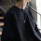 威尼斯鏈條/獎章吊墜 - 瓜達露佩聖母 - #銀色 [XOC008 / XON039-60]