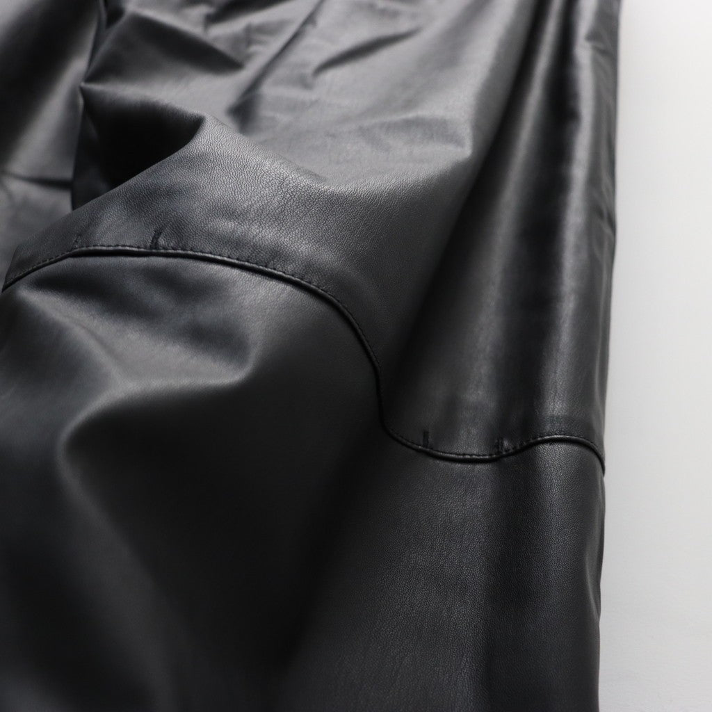 TECH SYNTHETIC SKIN WINDBREAKER PANTS #BLACK [BP-40025W]