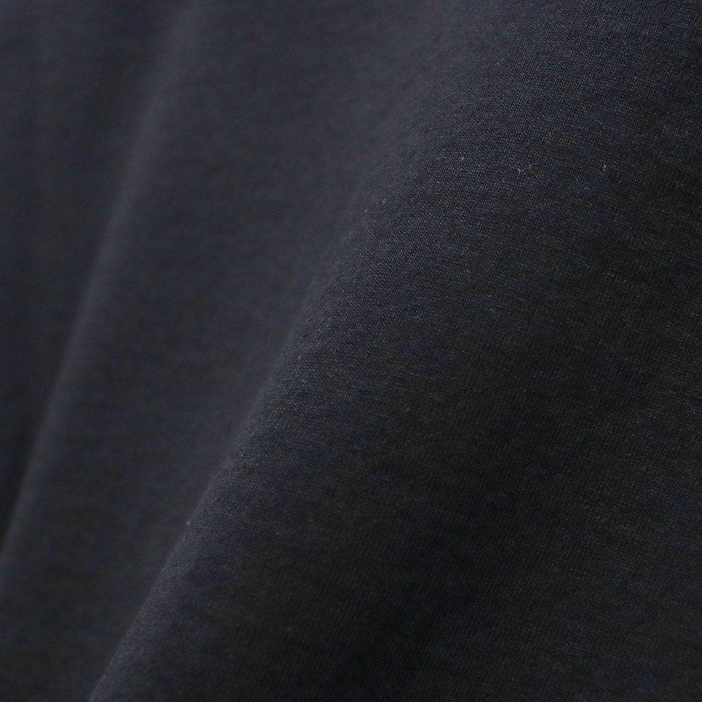 WASHED HEAVY WEIGHT CREW NECK LONG SLEEVE T-SHIRT ( TYPE-4 ) #BLACK [25SS-WMT-LT04]