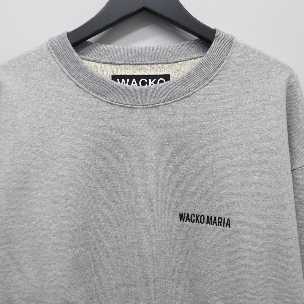 HEAVY WEIGHT CREW NECK SWEAT SHIRT #GRAY [25FWE-WMC-SS03]