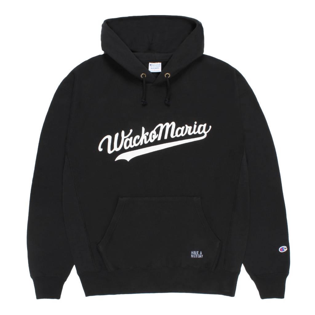 CHAMPION | REVERSE WEAVE PULLOVER HOODED SWEAT SHIRT ( TYPE-1 ) #BLACK [26FW-WMC-CP02]