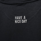 WASHED HEAVY WEIGHT CREW NECK T-SHIRT ( TYPE-7 ) #BLACK [26SS-WMT-WT08]