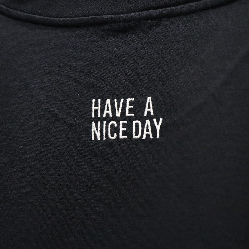 WASHED HEAVY WEIGHT CREW NECK T-SHIRT ( TYPE-7 ) #BLACK [26SS-WMT-WT08]